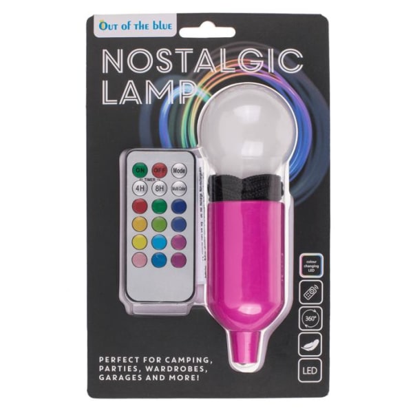 Langaton LED-lamppu johdolla - RGB Multicolor