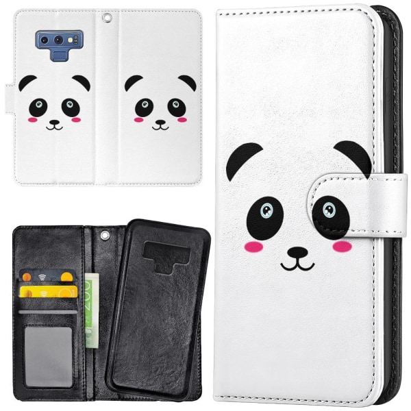 Samsung Galaxy Note 9 - Plånboksfodral/Skal Panda