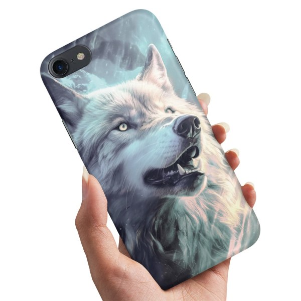 iPhone 6/6s Plus - Deksel/Mobildeksel Wolf