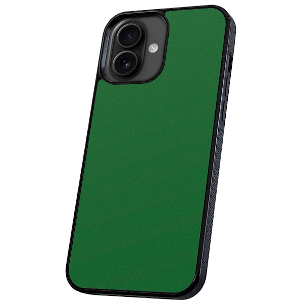 iPhone 16 - Deksel/Mobildeksel Grønn