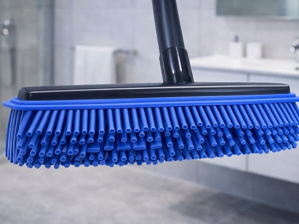 Silikonkvast med skaft 120 cm Blå