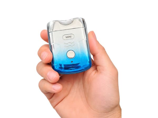 Mini rakapparat USB fickmodell skäggtrimmer