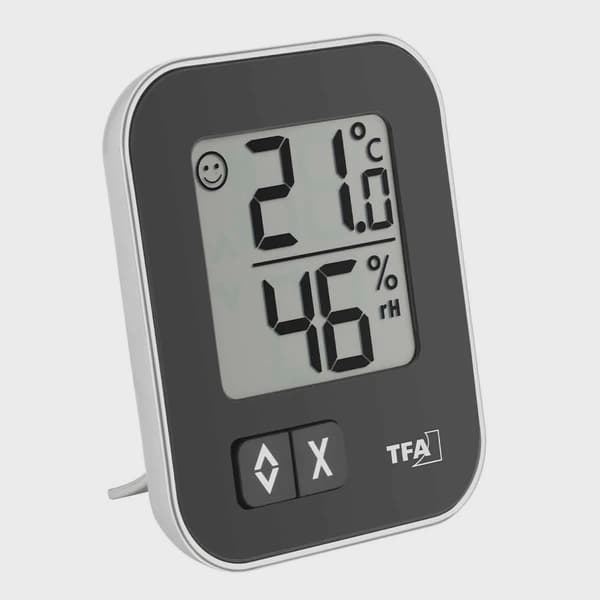 TFA Digital Termo-Hygrometer MOXX Svart