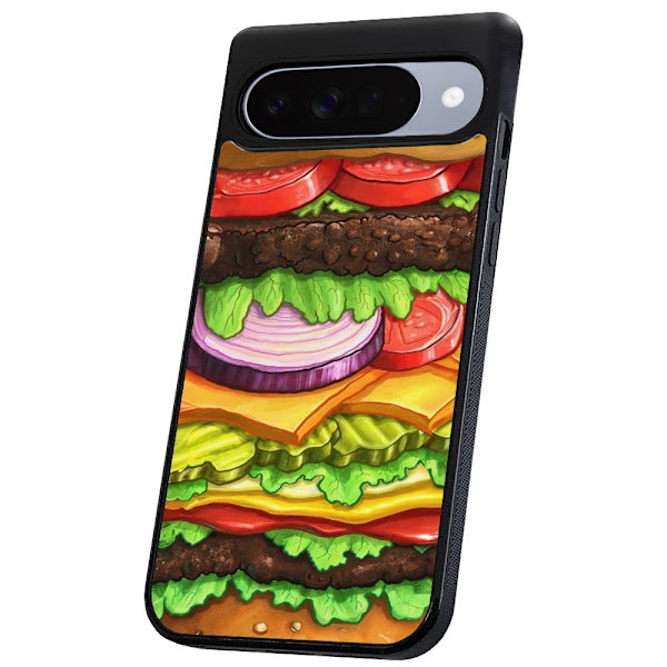 Google Pixel 10/10 Pro - Skal/Mobilskal Hamburger