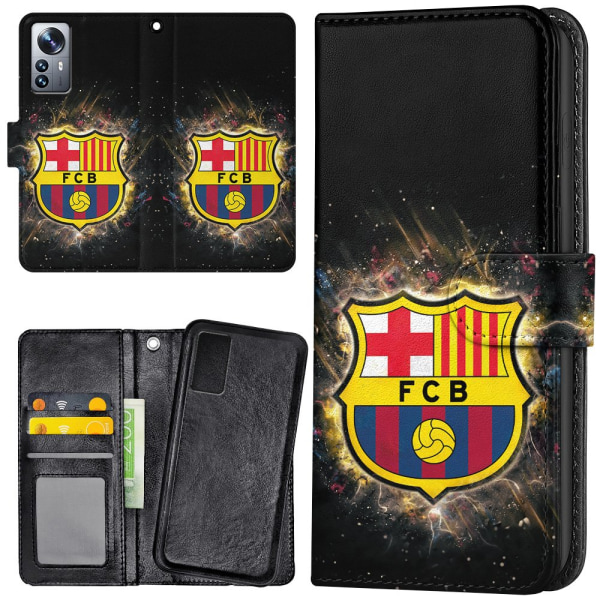 Xiaomi 12 Pro - Lommebok Deksel FC Barcelona