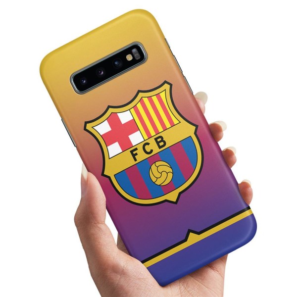 Samsung Galaxy S10 - Cover/Mobilcover FC Barcelona