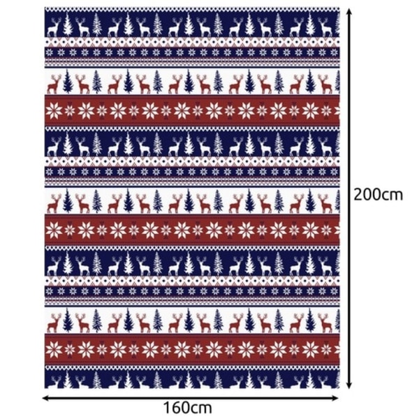 Dubbelsidig Filt & Örngott - 1,6x2m