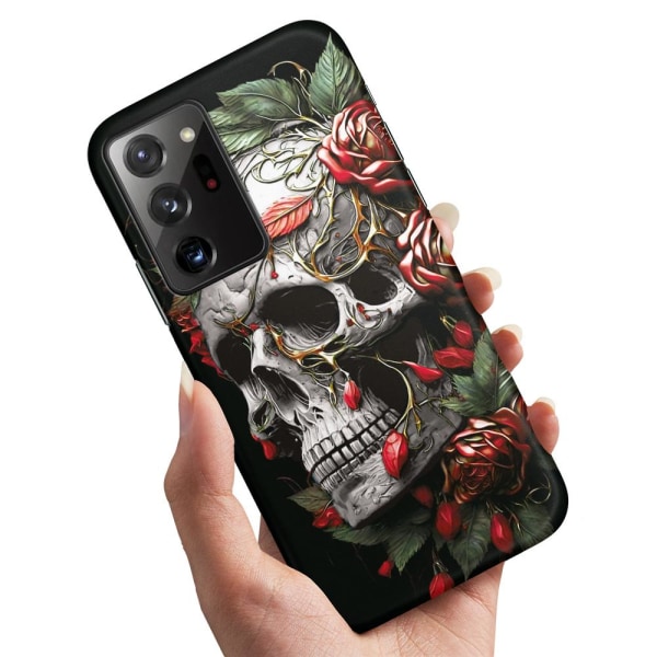 Samsung Galaxy S20 Ultra - Deksel/Mobildeksel Skull Roses