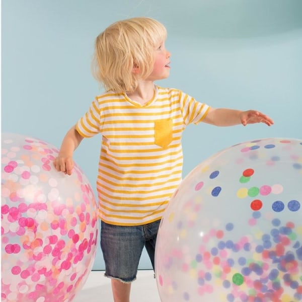 Suuri konfettiilmapallo - ilmapallo konfetilla (90 cm)