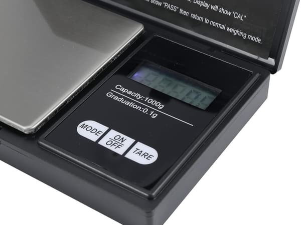 Precisionsvåg 500 g / 0,01 g - Elektronisk gramvåg
