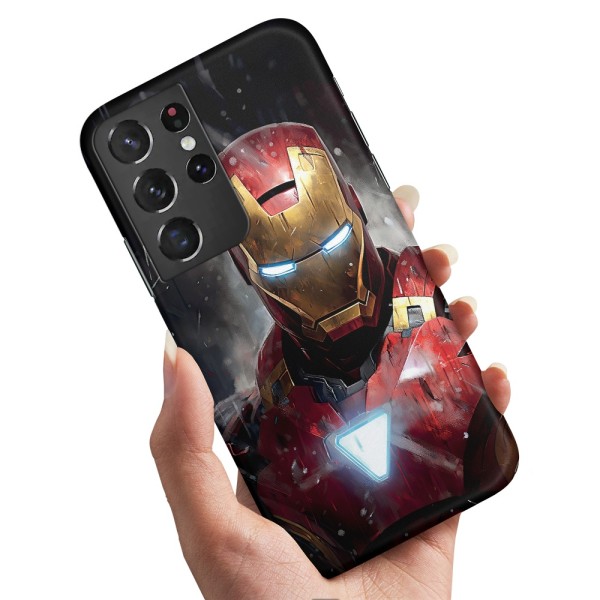Samsung Galaxy S21 Ultra - Cover/Mobilcover Iron Man