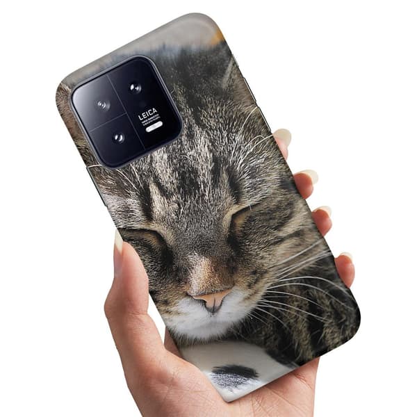 Cover / Mobilcover til Xiaomi 13 Pro - Sovende Kat