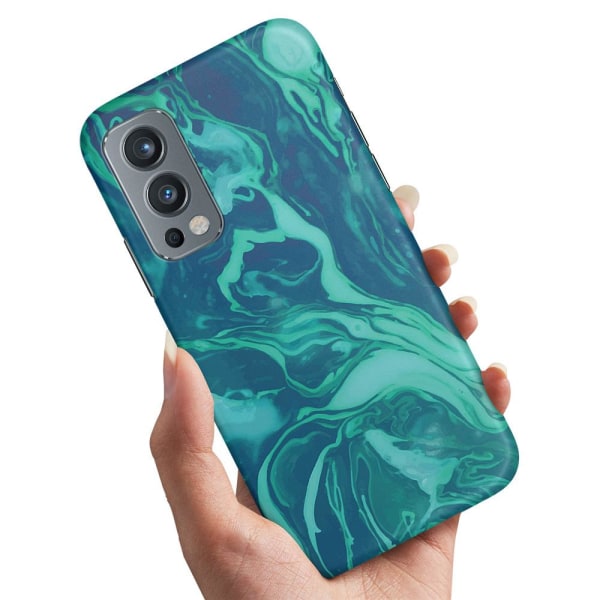 OnePlus Nord 2 5G - Deksel/Mobildeksel Marmor Multicolor