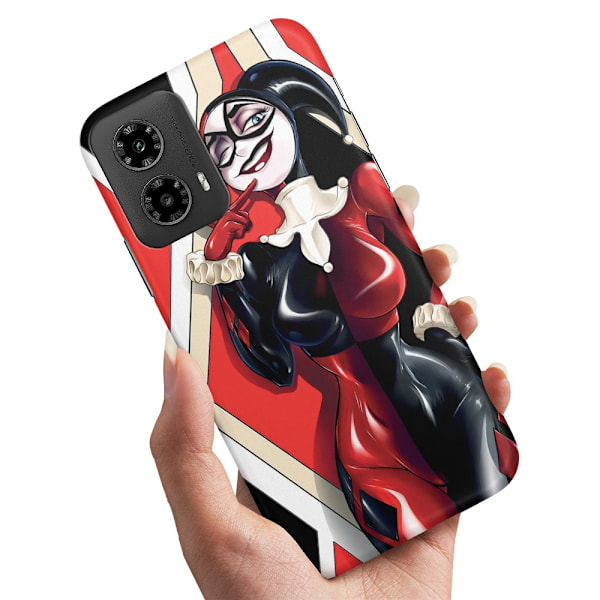 Motorola Moto G34 5G - Cover/Mobilcover Harley Quinn