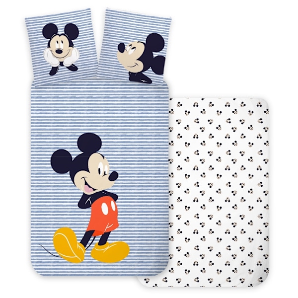 Disney Musse Pigg sängkläder för barn, 100×140 cm, 40×45 cm