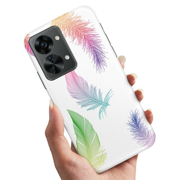 OnePlus Nord 2T - Skal/Mobilskal Fjädrar