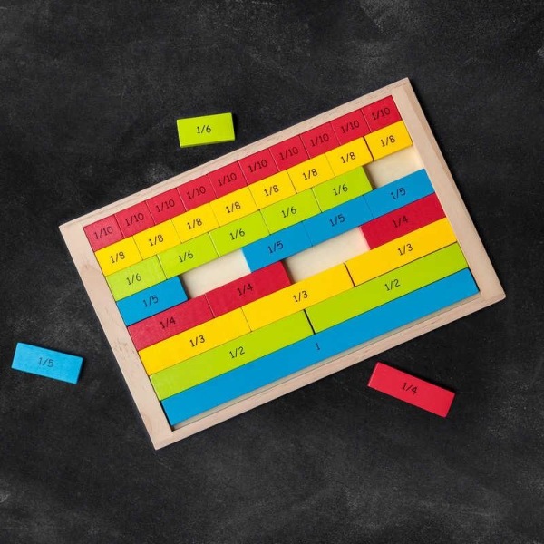 Lær matematiklegetøj til børn - skænderi - pædagogisk Multicolor