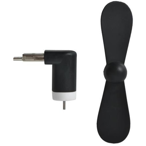 Fan Micro-USB - Tilslut til mobil Black
