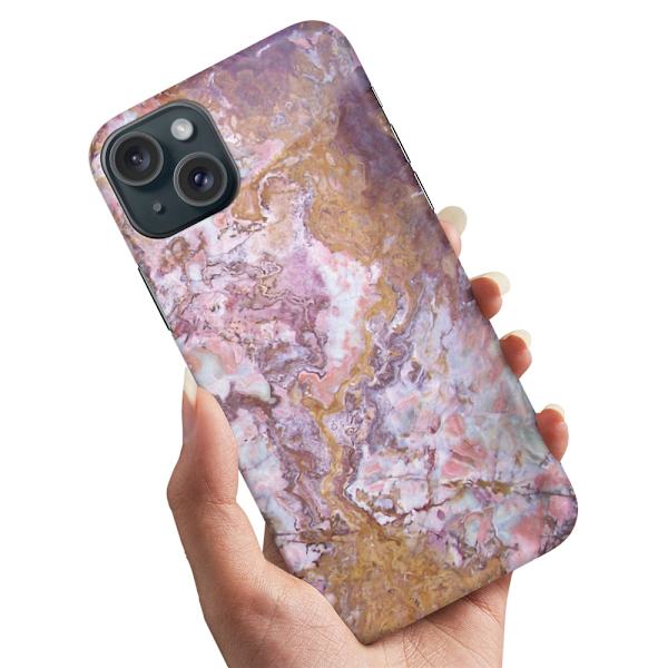 Deksel / Mobildeksel til iPhone 15 - Marmor