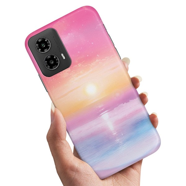 Motorola Moto G55 5G - Kuoret/Suojakuori Sunset