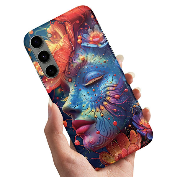 Deksel / Mobildeksel til Samsung Galaxy S23 - Psychedelic