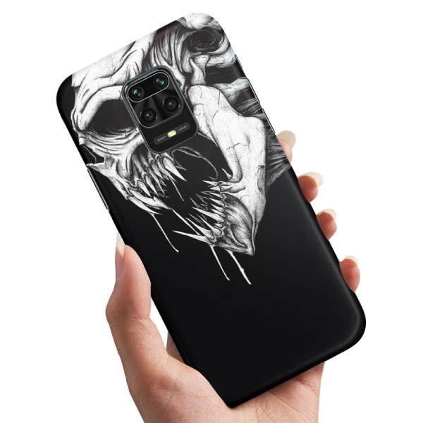 Xiaomi Redmi Note 9 Pro - Cover/Mobilcover Dødningehoved Monster