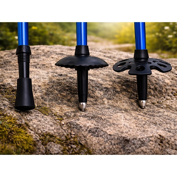 Gåstavar nordic walking set Blå