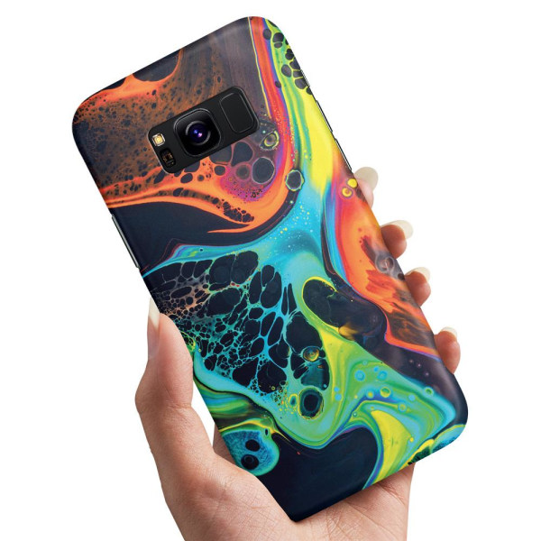 Samsung Galaxy S8 - Deksel/Mobildeksel Marmor Multicolor