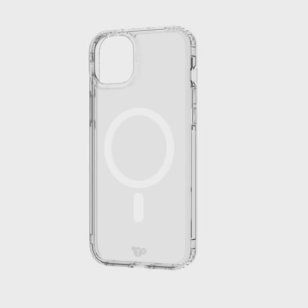 Tech21 Evo Clear MagSafe iPhone 15 Plus Transparent