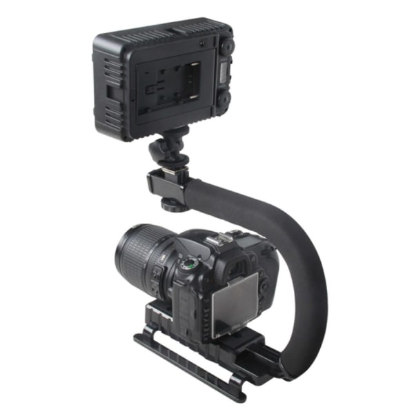 Handstativ Stabilisator C-form Steadycam / Stativ Kamera Svart
