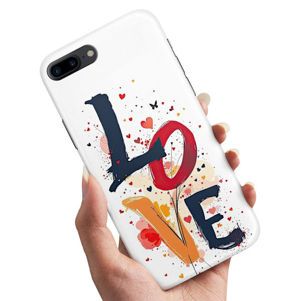 Deksel / Mobildeksel til iPhone 7 / 8 Plus - Love