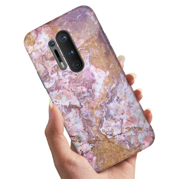 Skal / Mobilskal till OnePlus 8 Pro - Marmor multifärg