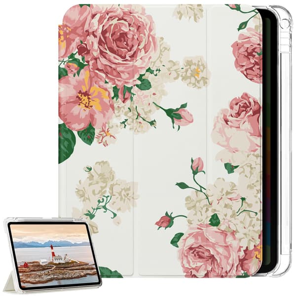 Deksel til iPad Air 11" 6th/7th gen - M2/M3 - 2024/2025 - Retro Blomster