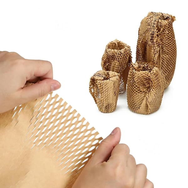 Honeycomb Kraftpapper – Skyddspapper för emballage 50cm x 10m
