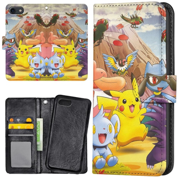 iPhone 6/6s Plus - Lommebok Deksel Pokemon