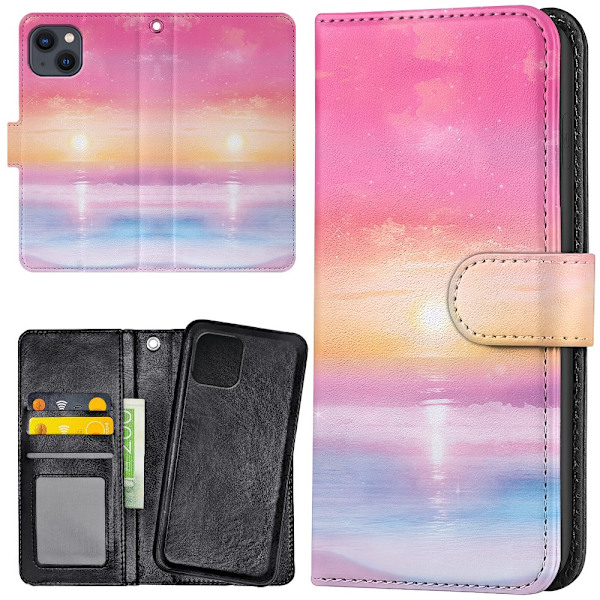 iPhone 15 - Lommebok Deksel Sunset