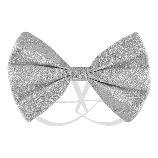 Fluga Glitter - Silver Silver one size