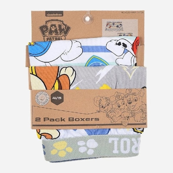 Paw Patrol Kalsonger för Barn - 2-Pack 6-8 år