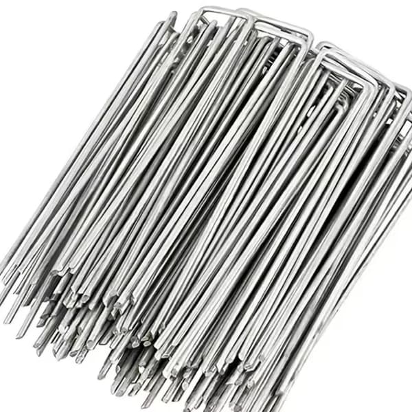 Trädgårdsankare U-form - 100-pack