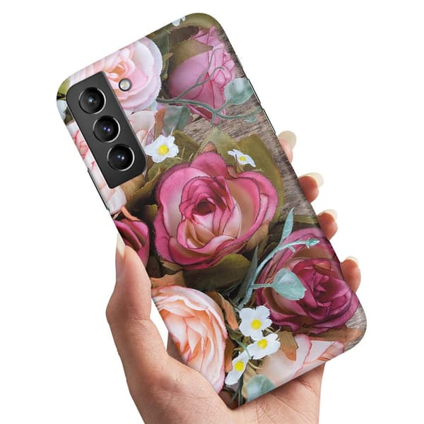 Deksel / Mobildeksel til Samsung Galaxy S22 Plus - Blomster Multicolor