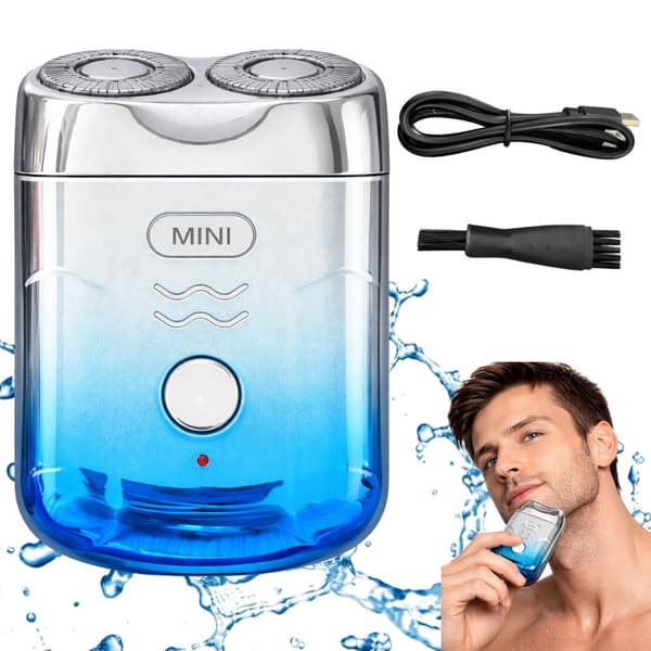Mini rakapparat USB fickmodell skäggtrimmer