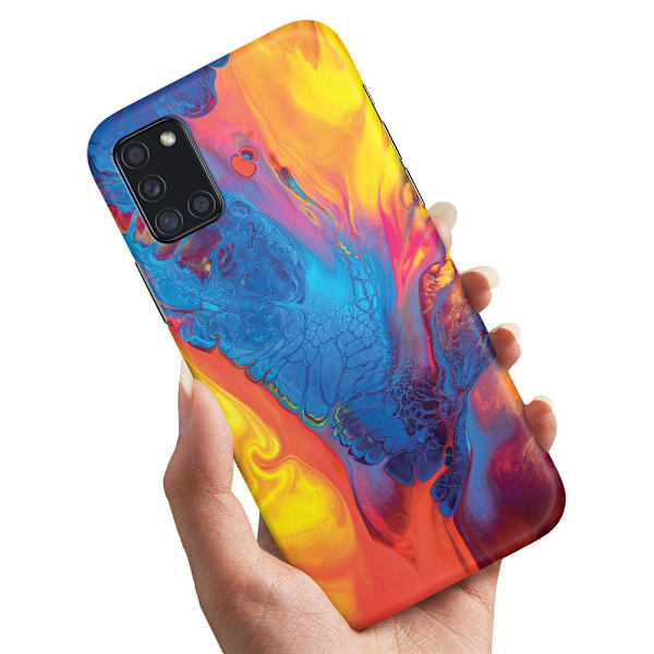 Samsung Galaxy A31 - Skal/Mobilskal Marmor multifärg