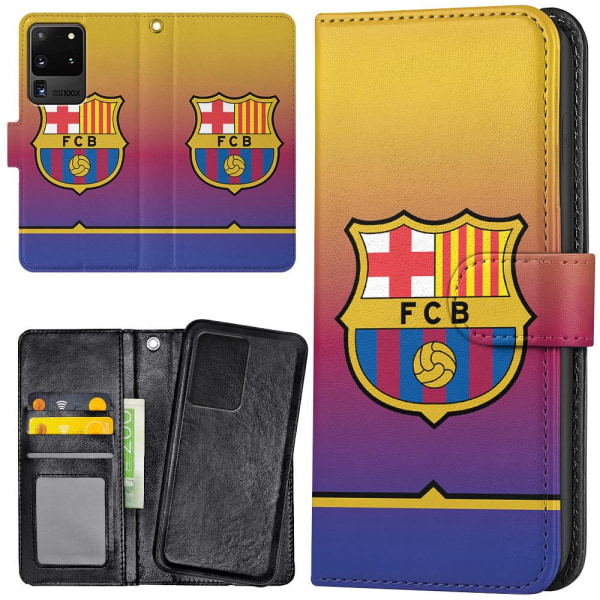 Samsung Galaxy S20 Ultra - Lompakkokotelo/Kuoret FC Barcelona