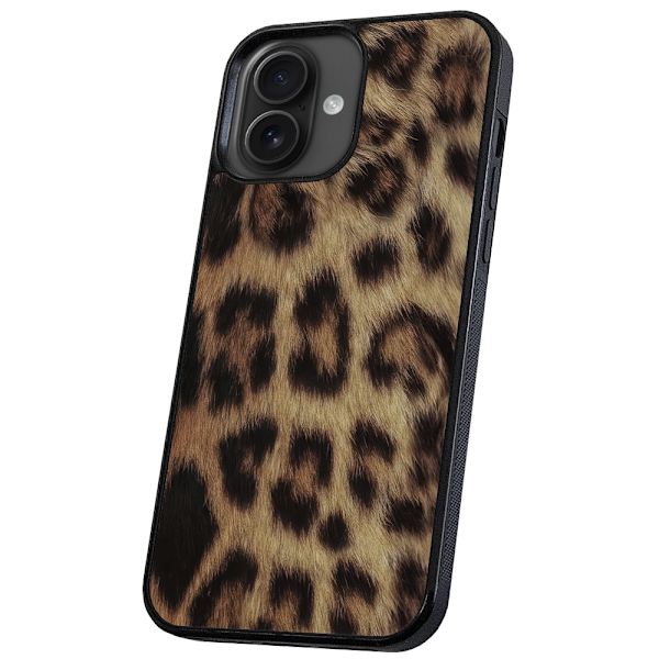iPhone 16 - Kuoret/Suojakuori Leopard