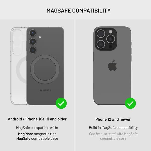 FIXED MAGMATE MagSafe-hållare med sugkoppar Blå