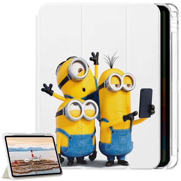 Cover til iPad Mini 6th gen / iPad Mini (A17 Pro) - A15/A17 Pro - 2021/2024 - 8.3" - Minions