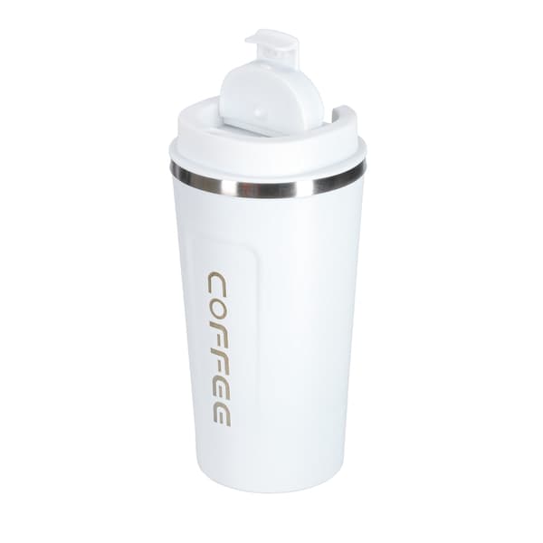Termosmugg med LED-display - 500 ml White