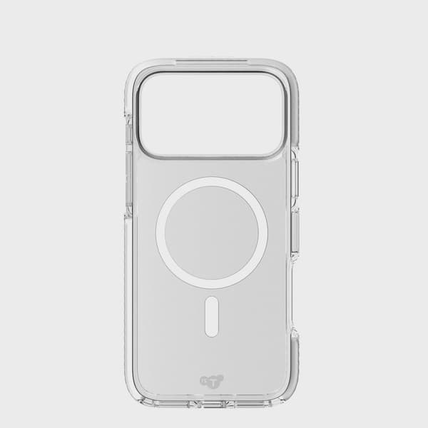 Tech21 Evo Crystal MagSafe iPhone 18 Pro Max/17 Pro Max Klar/Silver