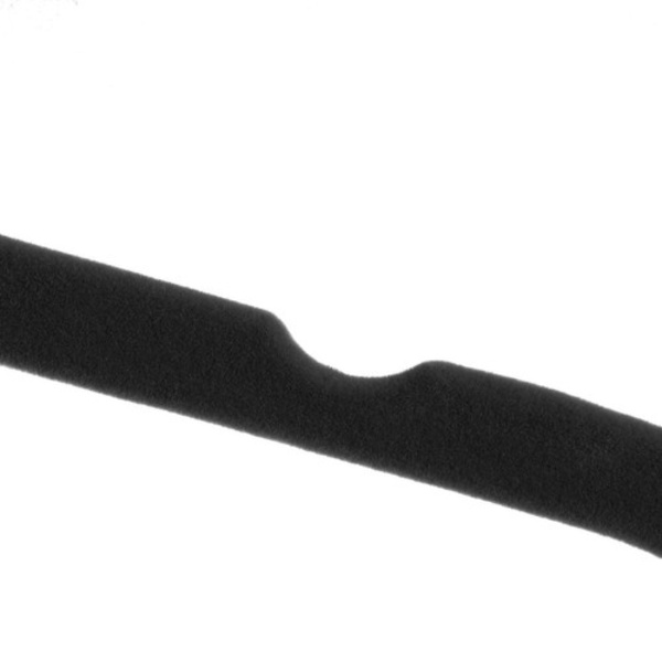 20-Pak - Bøjler i Velour / Tøjbøjler - Tøjstativ Black