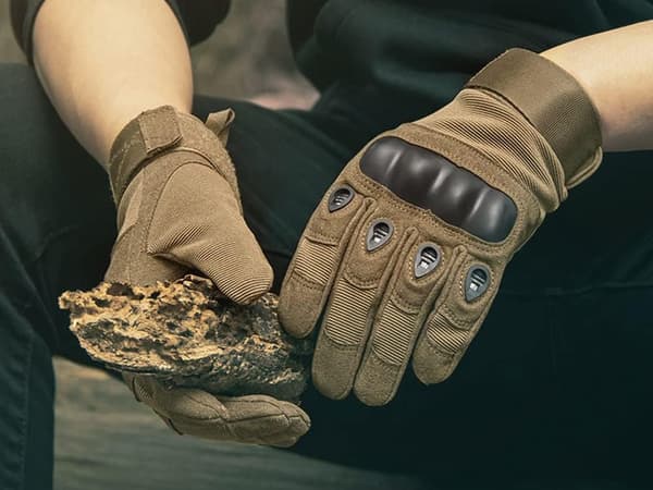 Taktiska Handskar - Militärhandskar Khaki